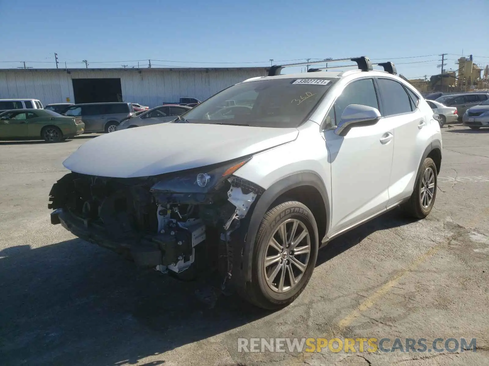 2 Photograph of a damaged car JTJYARBZ0K2125374 LEXUS NX 2019