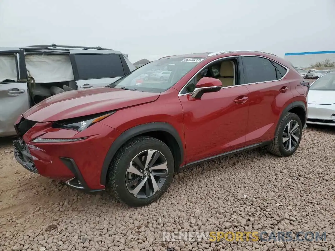 1 Photograph of a damaged car JTJYARBZ0K2126671 LEXUS NX 2019