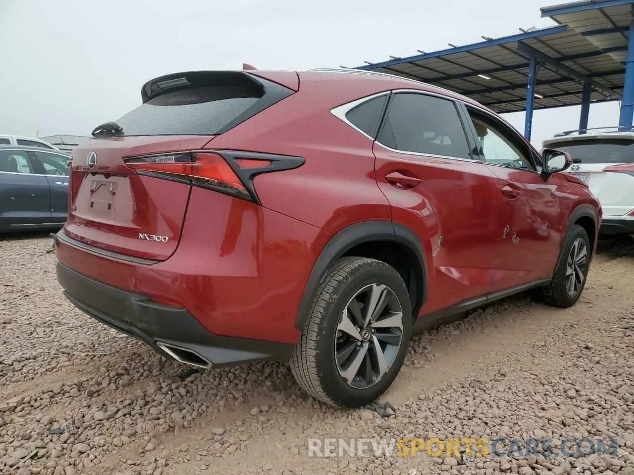 3 Photograph of a damaged car JTJYARBZ0K2126671 LEXUS NX 2019
