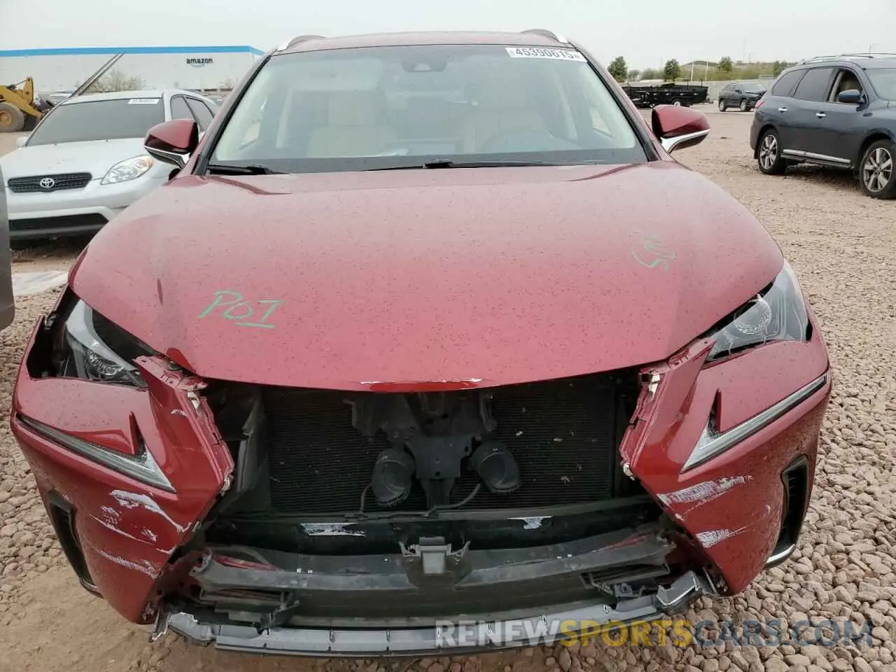 5 Photograph of a damaged car JTJYARBZ0K2126671 LEXUS NX 2019