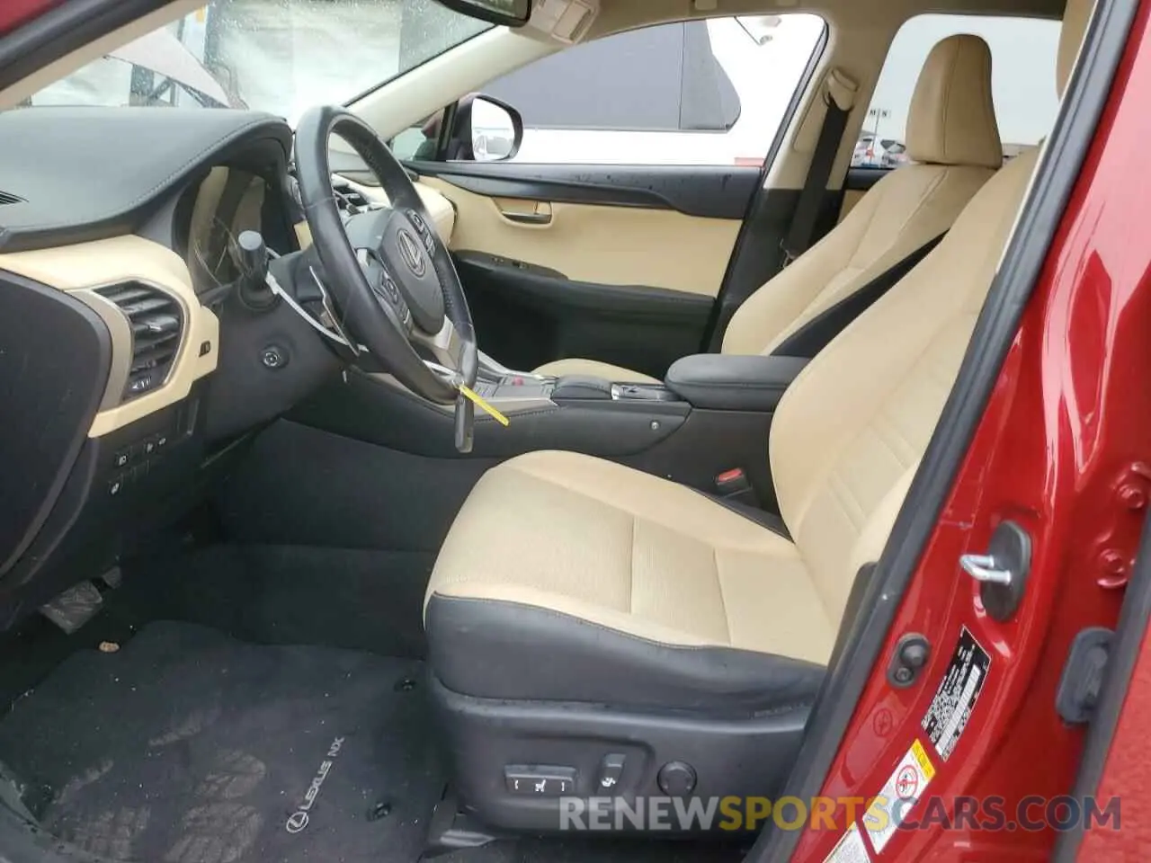 7 Photograph of a damaged car JTJYARBZ0K2126671 LEXUS NX 2019