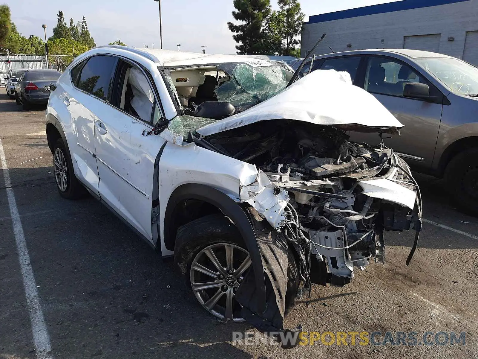 1 Photograph of a damaged car JTJYARBZ0K2130364 LEXUS NX 2019