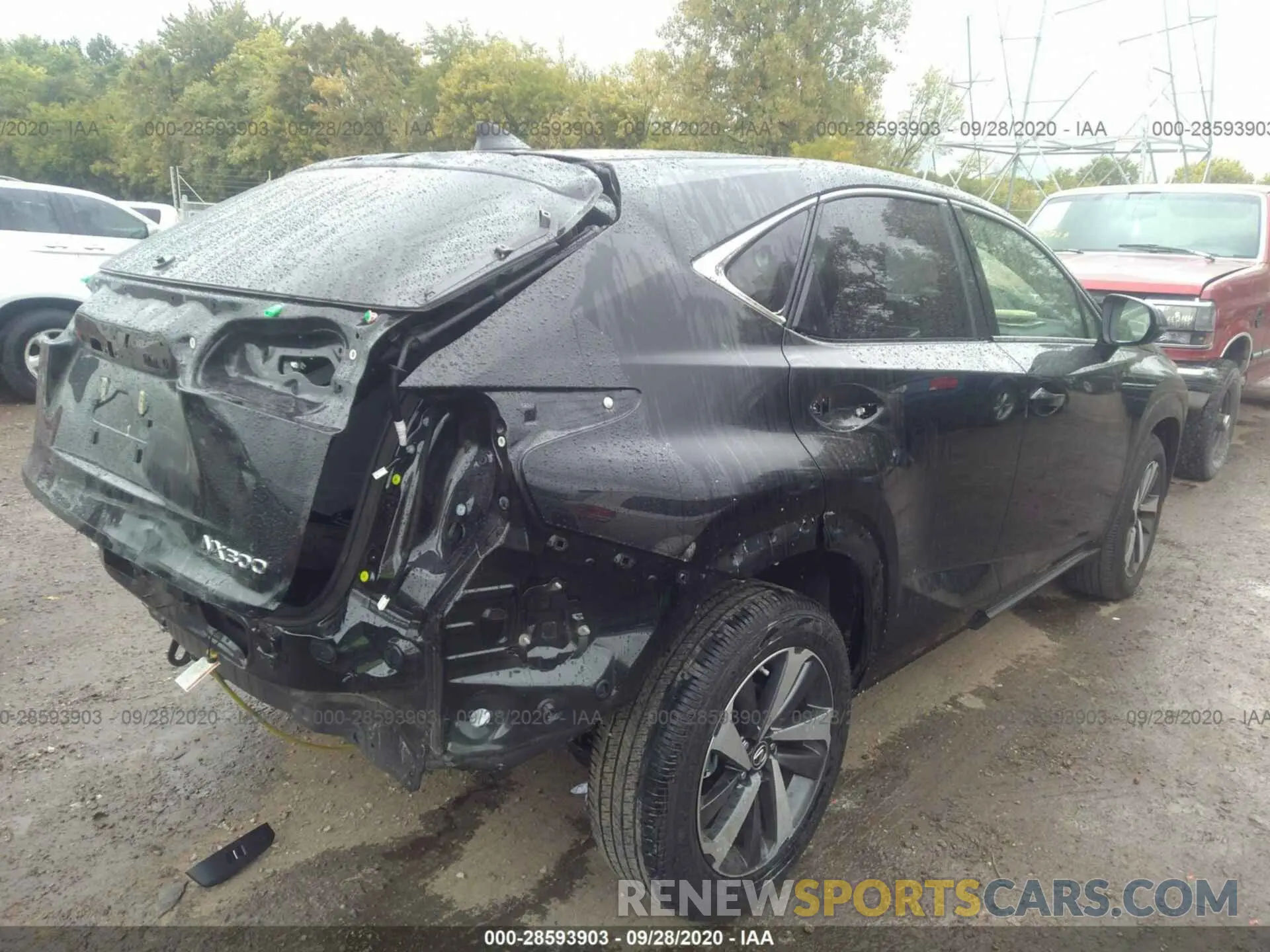 4 Photograph of a damaged car JTJYARBZ0K2132955 LEXUS NX 2019