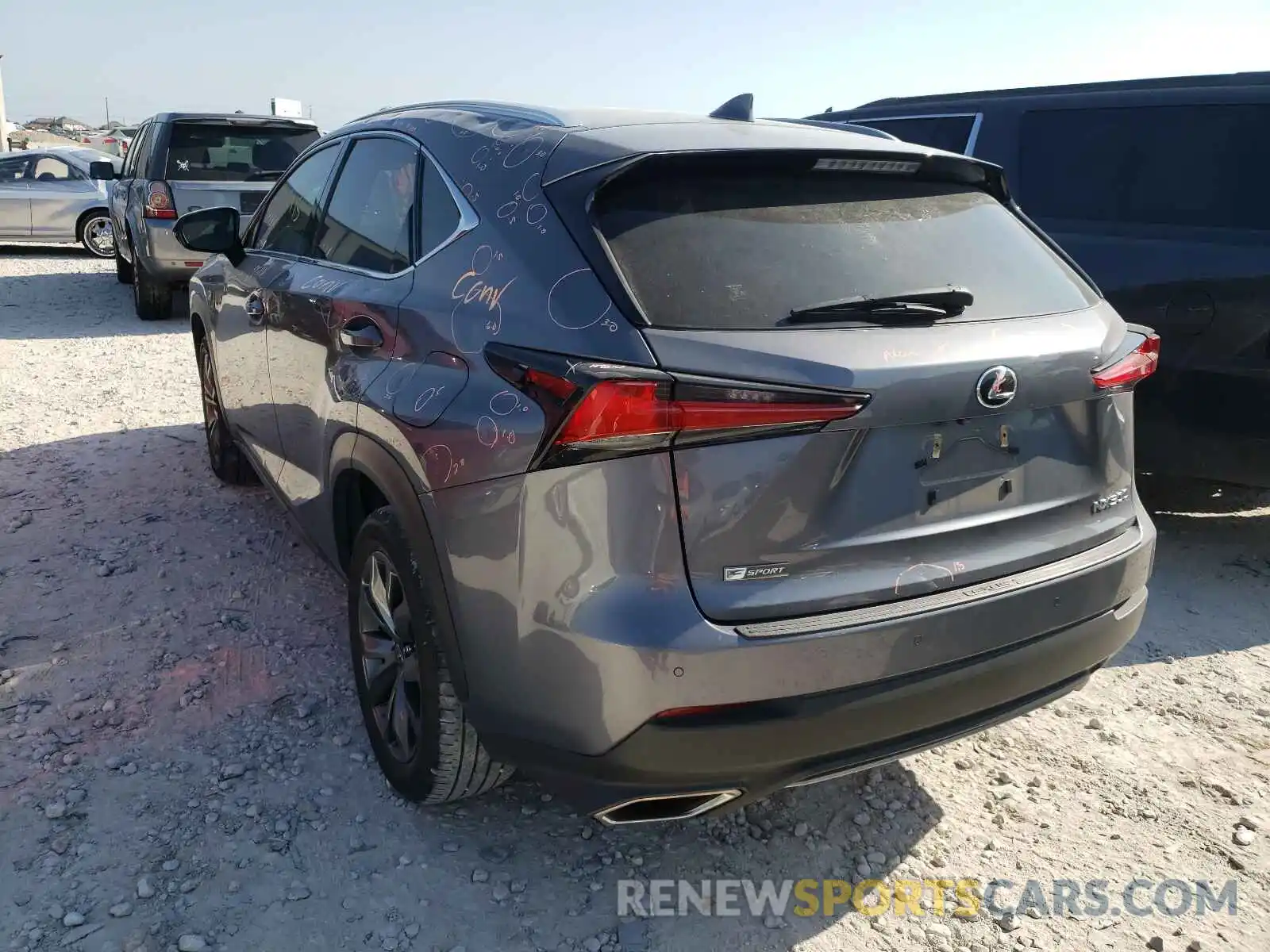 3 Photograph of a damaged car JTJYARBZ0K2138447 LEXUS NX 2019