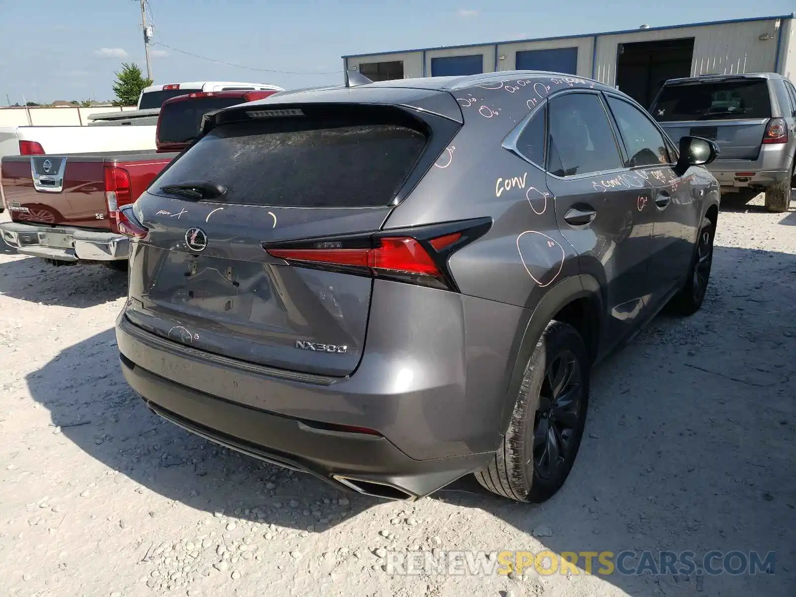 4 Photograph of a damaged car JTJYARBZ0K2138447 LEXUS NX 2019