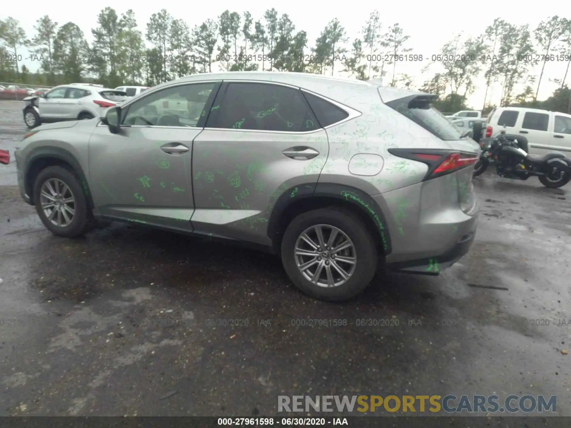 3 Photograph of a damaged car JTJYARBZ0K2142661 LEXUS NX 2019