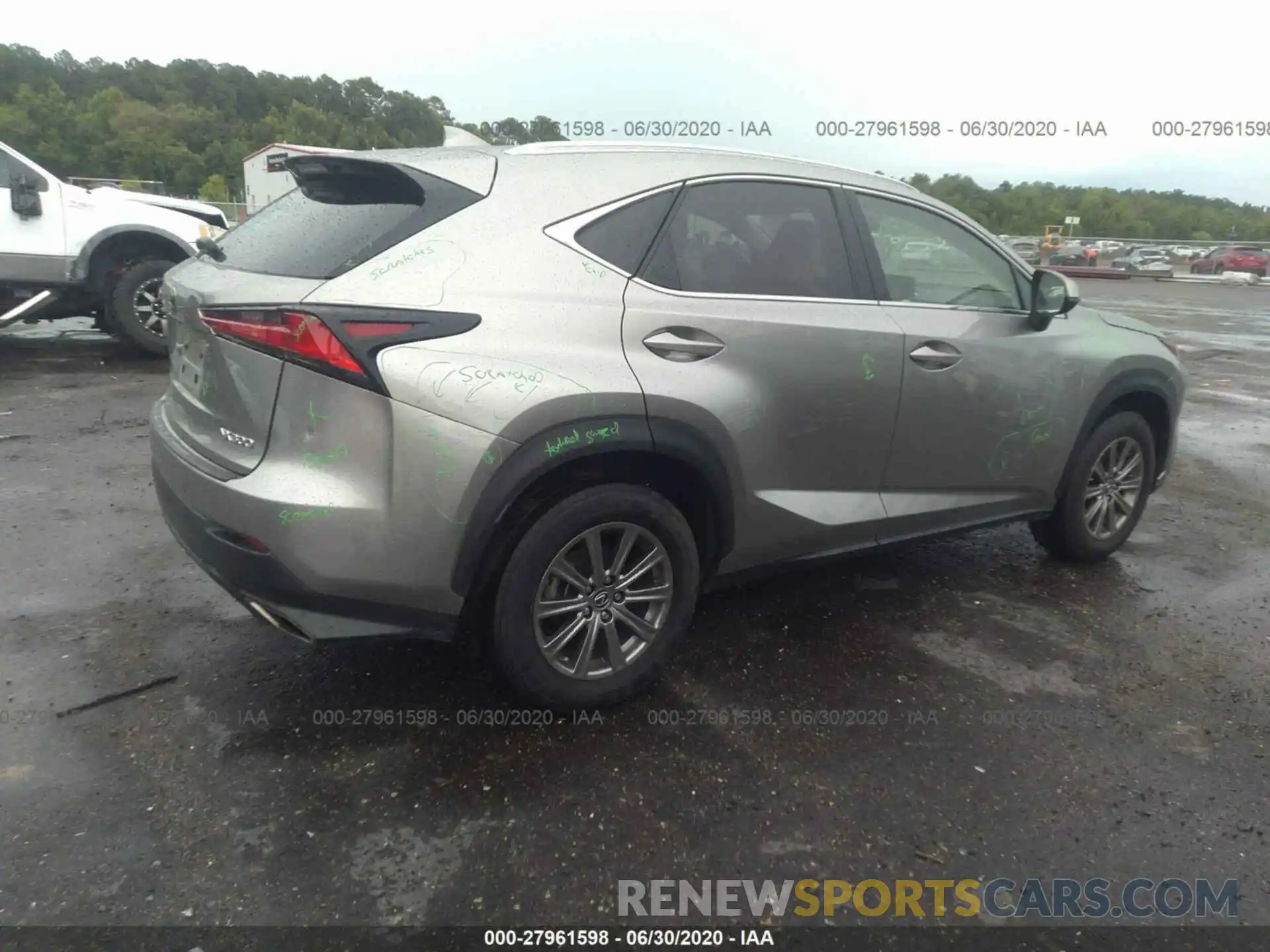 4 Photograph of a damaged car JTJYARBZ0K2142661 LEXUS NX 2019