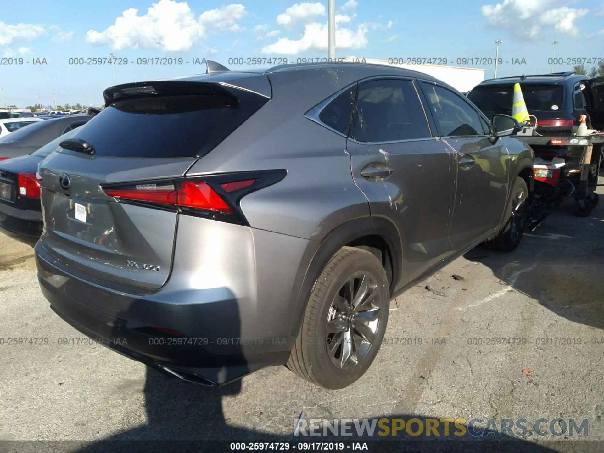 4 Photograph of a damaged car JTJYARBZ0K2156463 LEXUS NX 2019