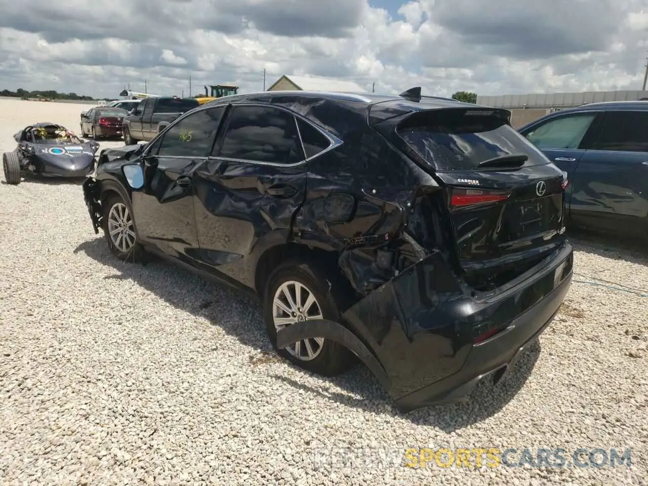 3 Photograph of a damaged car JTJYARBZ1K2117154 LEXUS NX 2019