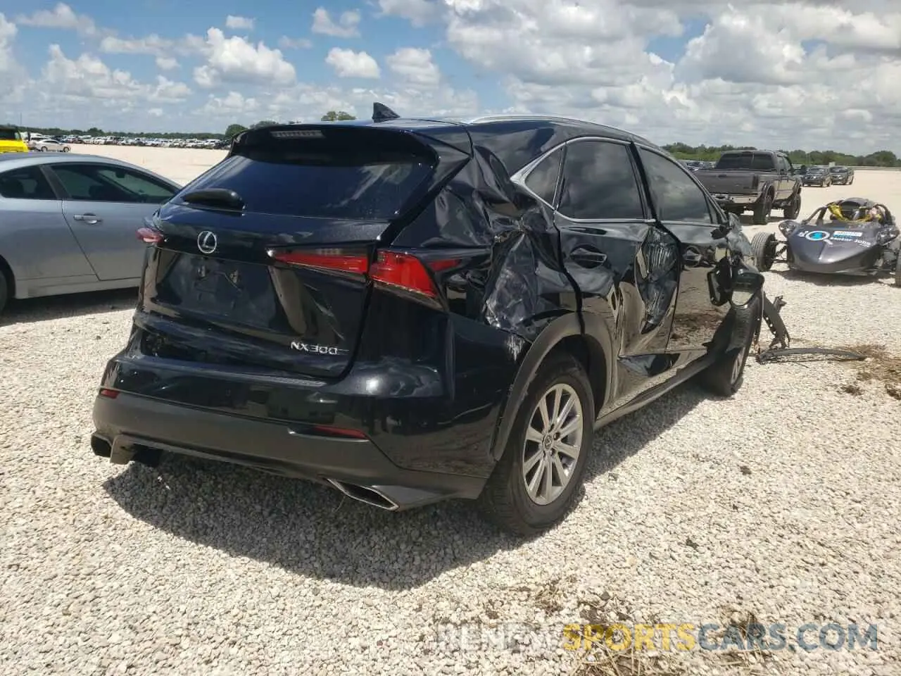 4 Photograph of a damaged car JTJYARBZ1K2117154 LEXUS NX 2019