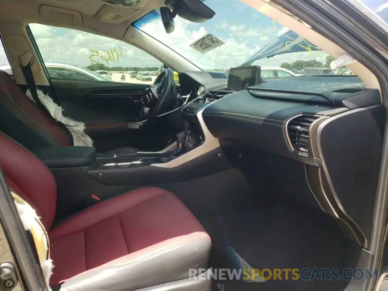 5 Photograph of a damaged car JTJYARBZ1K2117154 LEXUS NX 2019