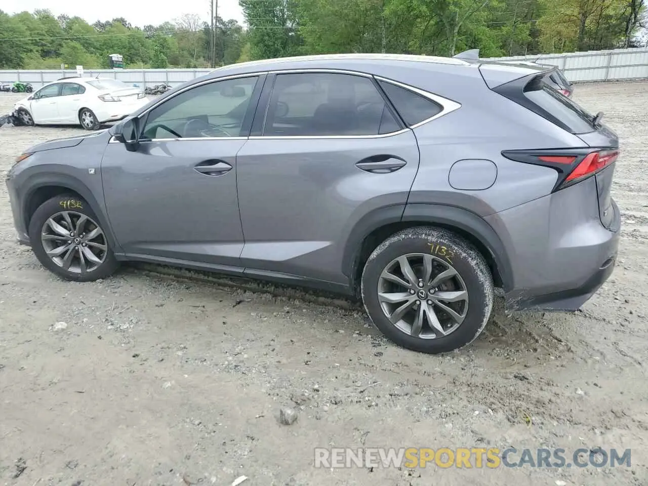 2 Photograph of a damaged car JTJYARBZ1K2125769 LEXUS NX 2019