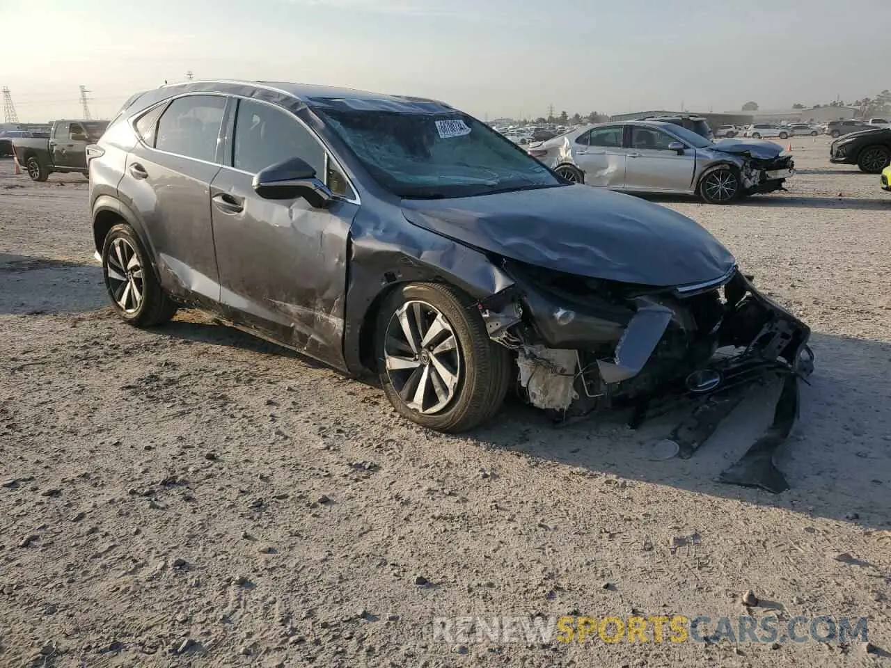 4 Photograph of a damaged car JTJYARBZ1K2128090 LEXUS NX 2019