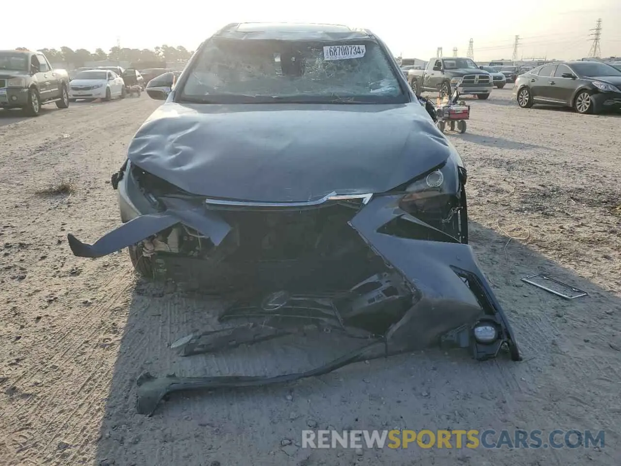 5 Photograph of a damaged car JTJYARBZ1K2128090 LEXUS NX 2019