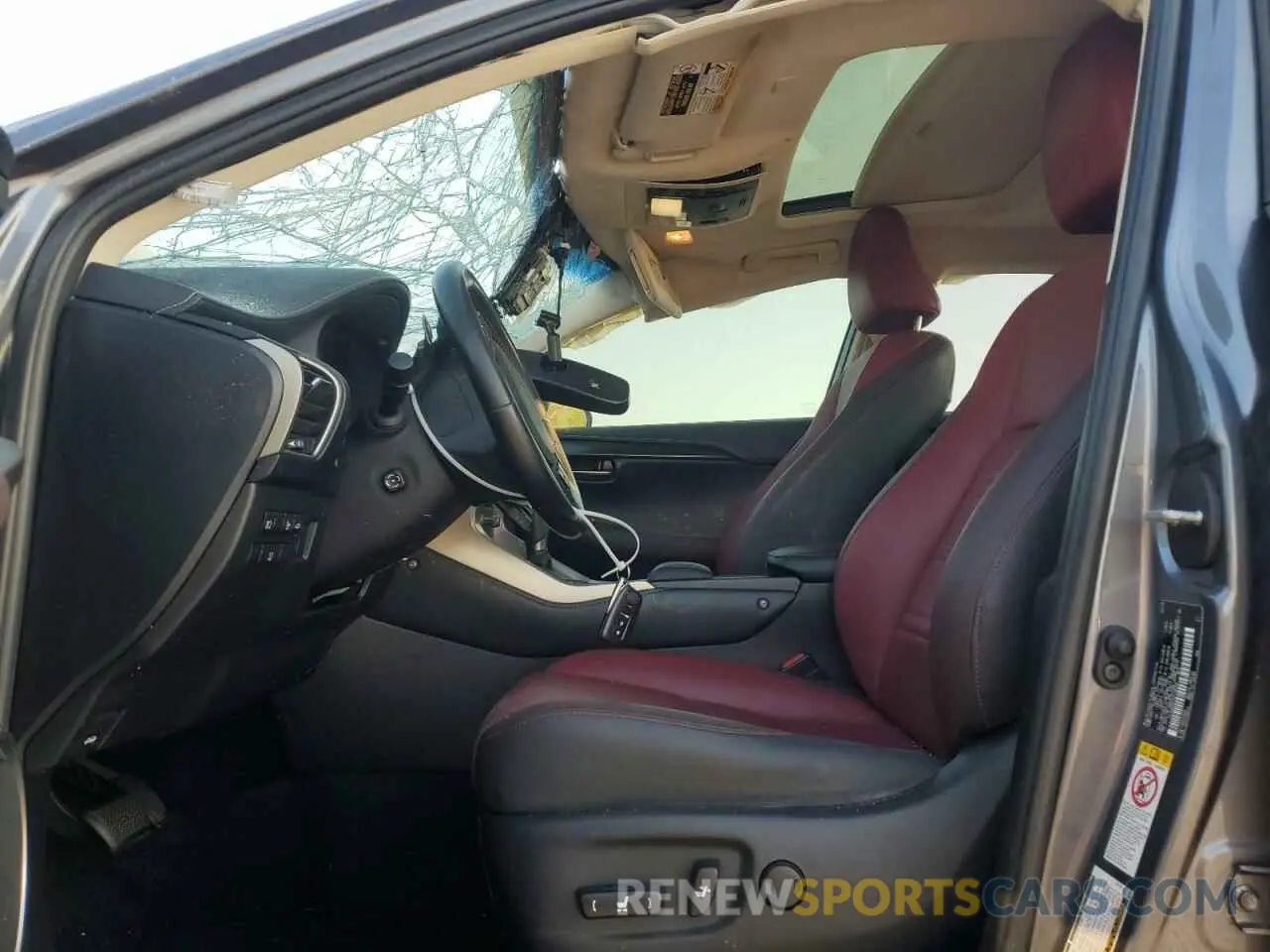 7 Photograph of a damaged car JTJYARBZ1K2128090 LEXUS NX 2019