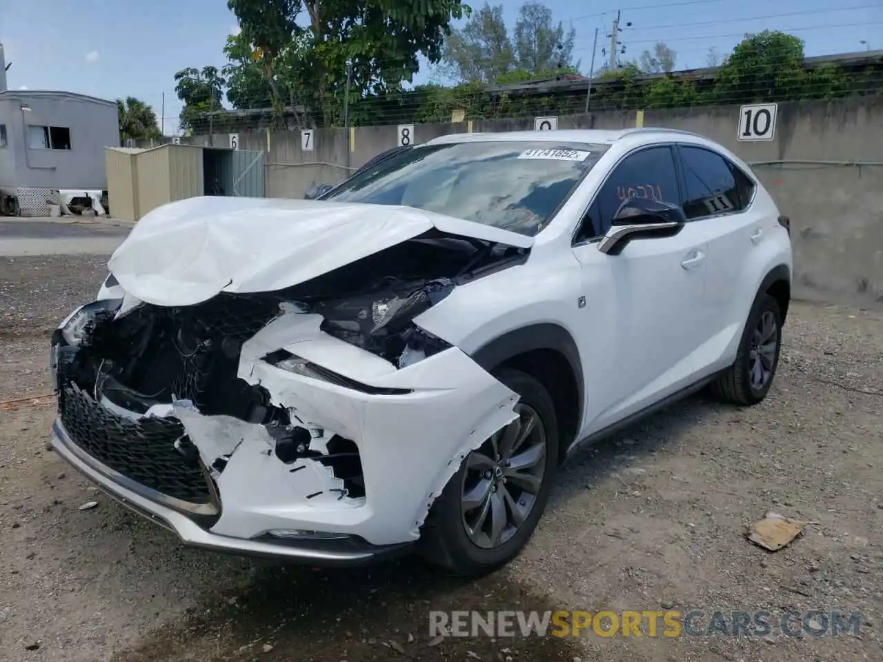 2 Photograph of a damaged car JTJYARBZ1K2130440 LEXUS NX 2019