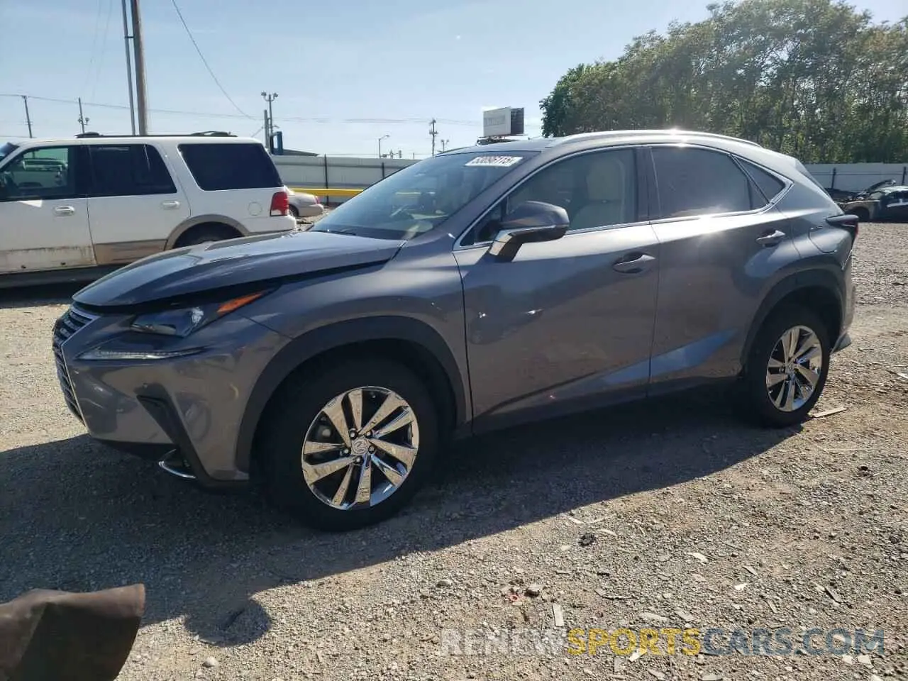 1 Photograph of a damaged car JTJYARBZ1K2131619 LEXUS NX 2019