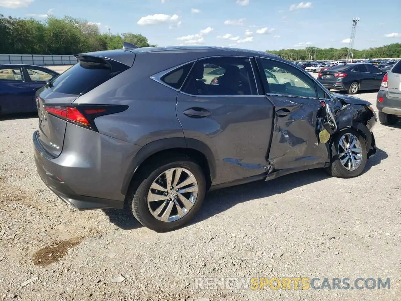 3 Photograph of a damaged car JTJYARBZ1K2131619 LEXUS NX 2019