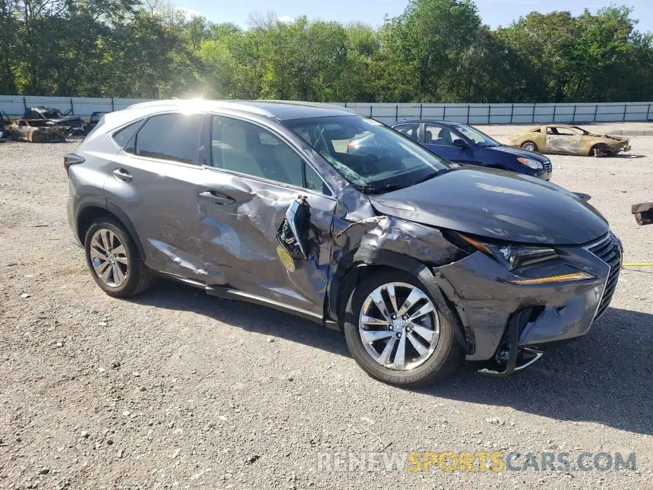4 Photograph of a damaged car JTJYARBZ1K2131619 LEXUS NX 2019