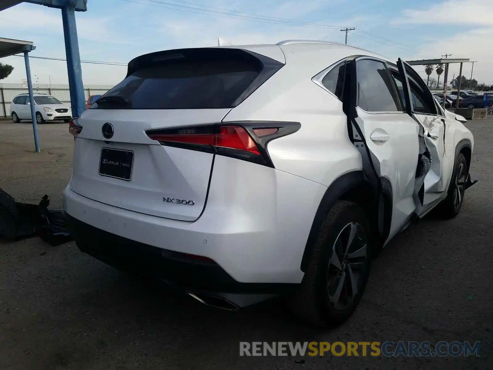 4 Photograph of a damaged car JTJYARBZ1K2135296 LEXUS NX 2019