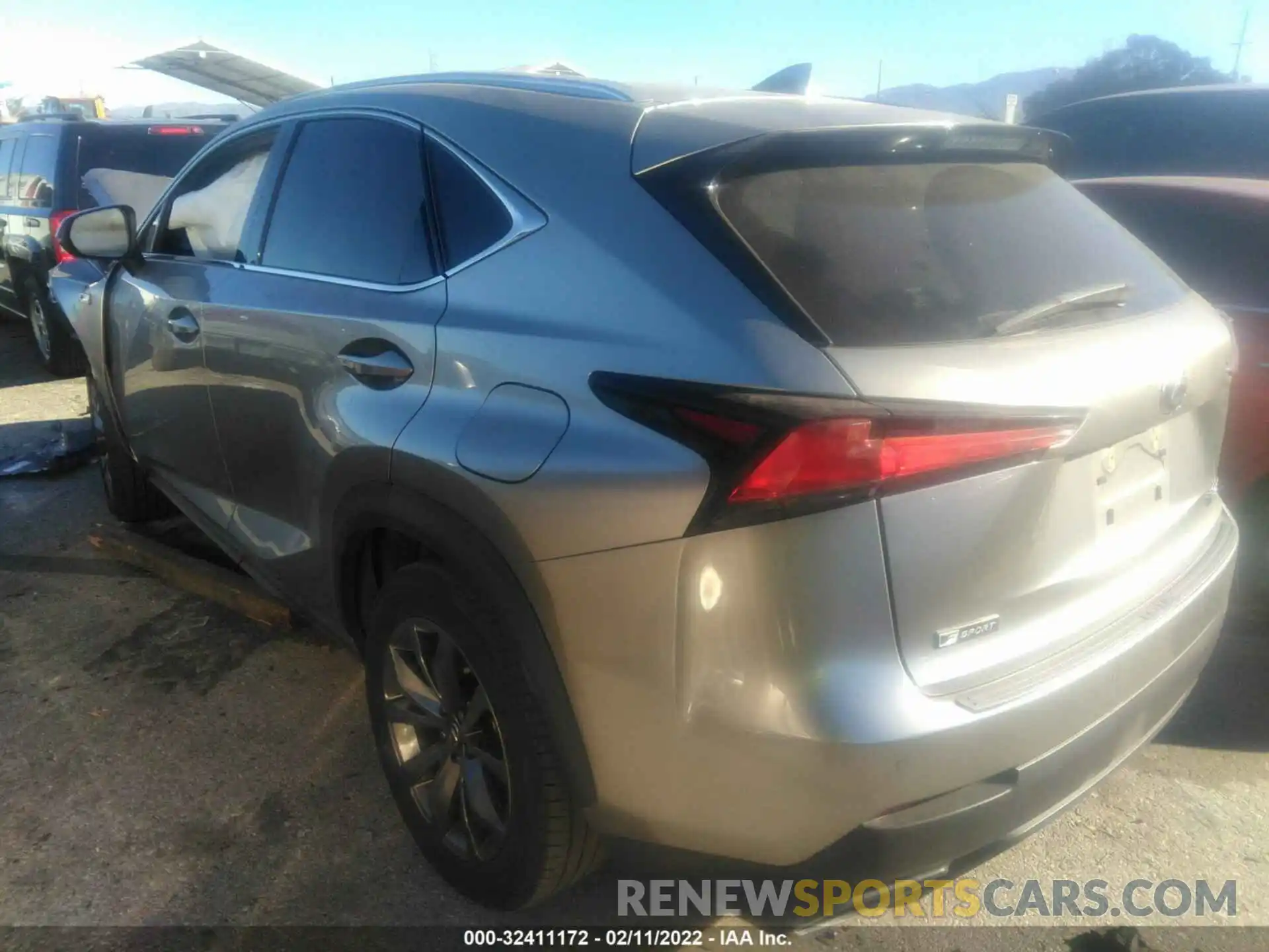 3 Photograph of a damaged car JTJYARBZ1K2136318 LEXUS NX 2019