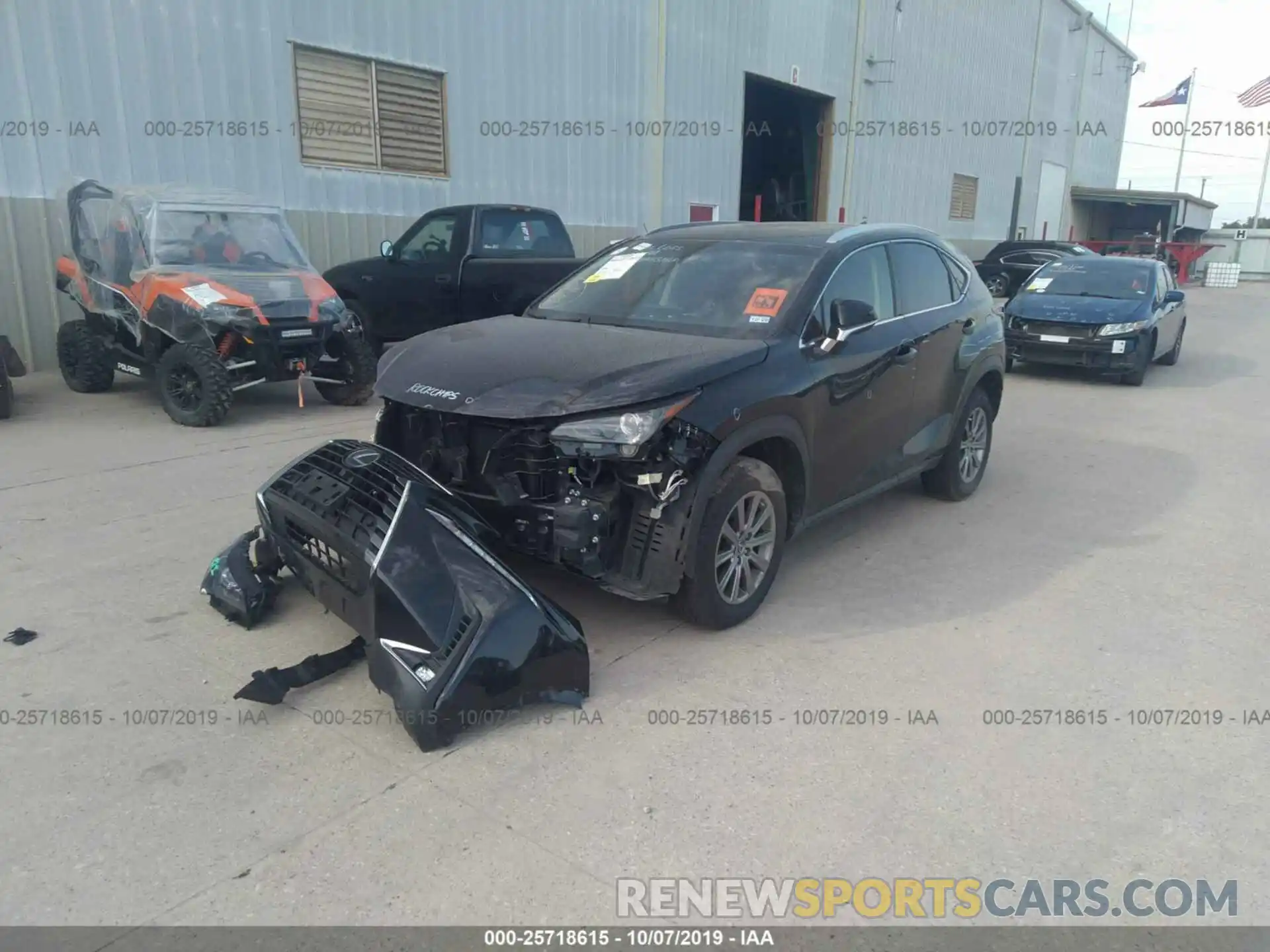 2 Photograph of a damaged car JTJYARBZ1K2137646 LEXUS NX 2019