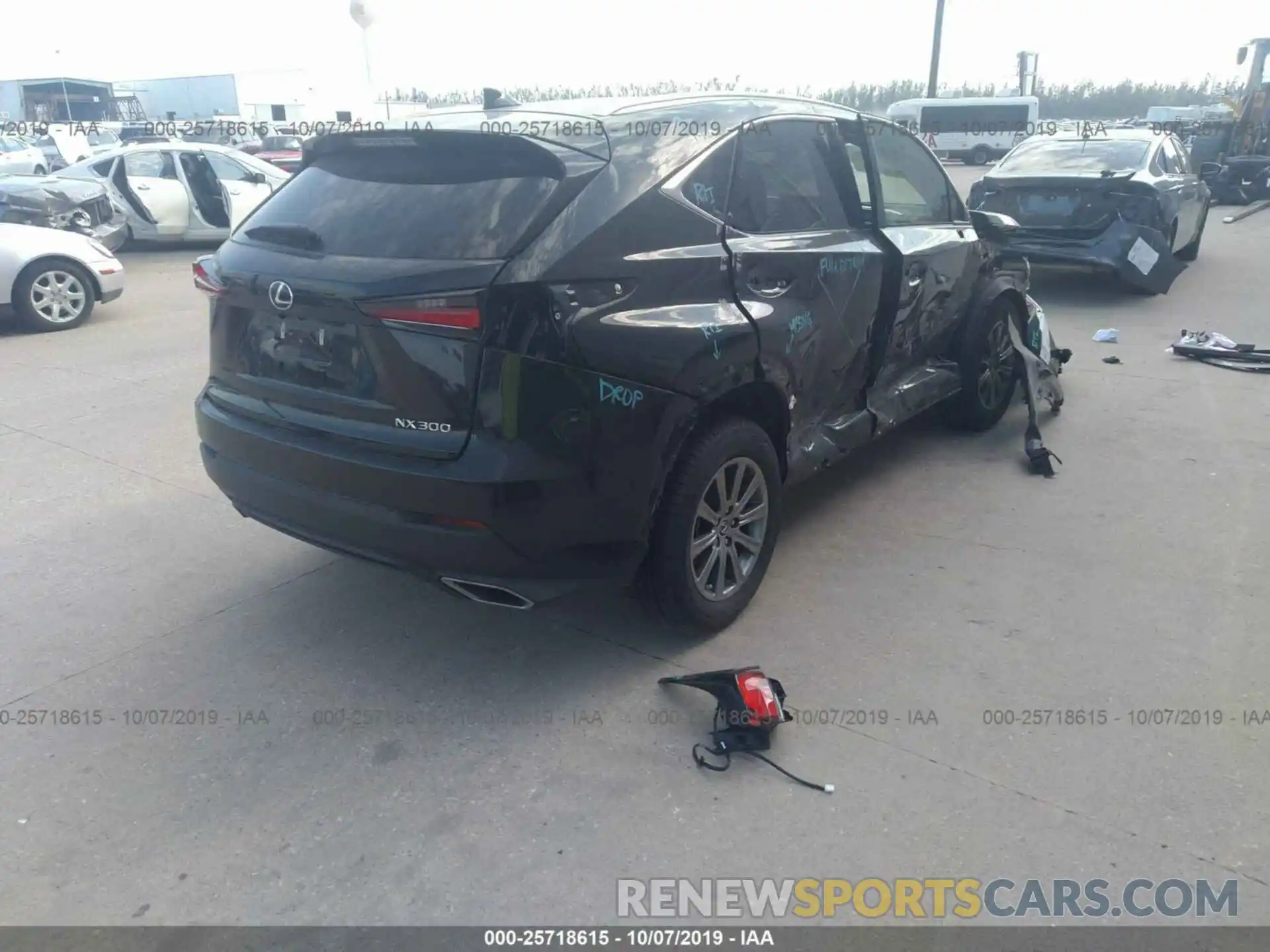 4 Photograph of a damaged car JTJYARBZ1K2137646 LEXUS NX 2019