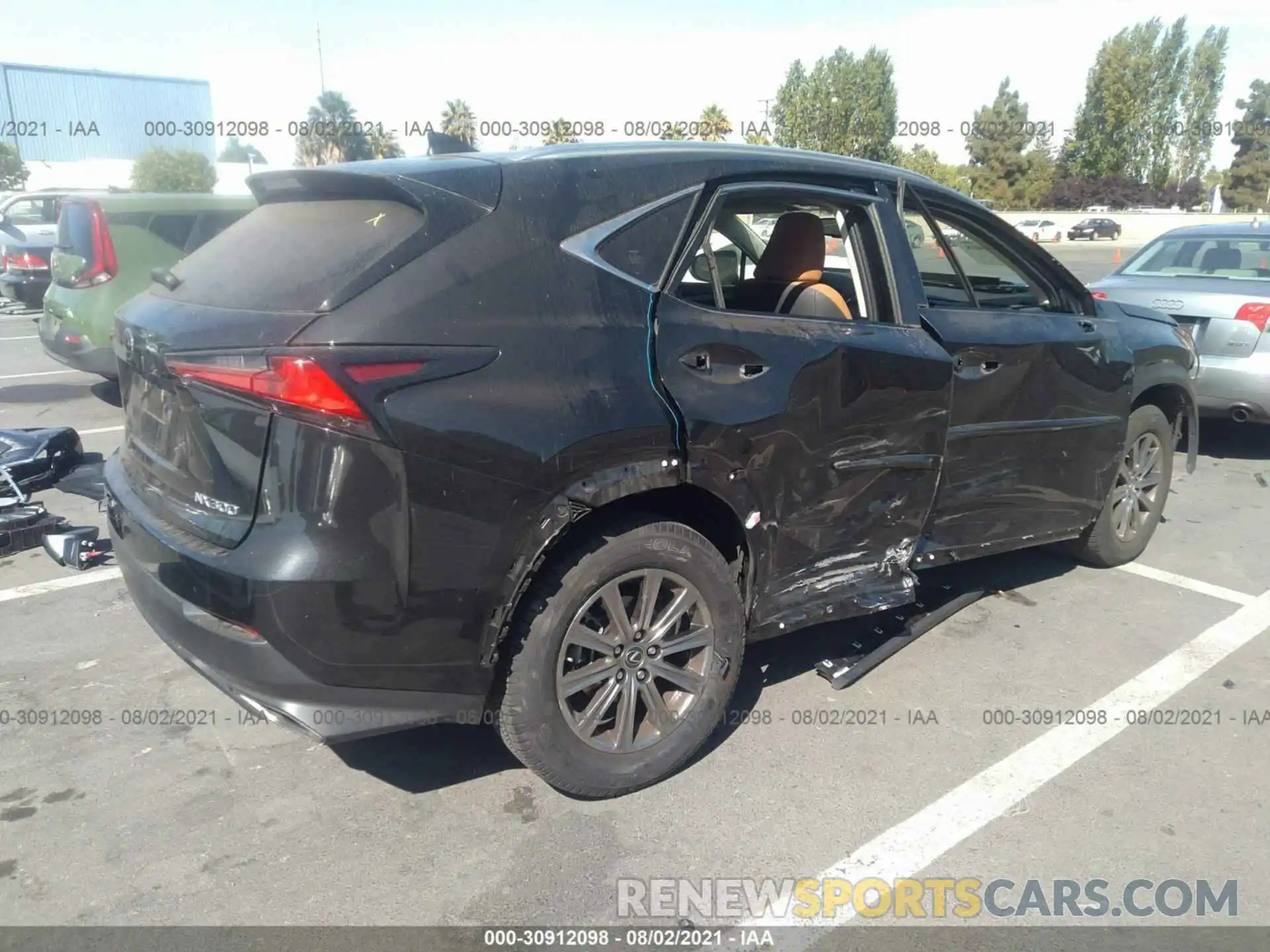 4 Photograph of a damaged car JTJYARBZ1K2144810 LEXUS NX 2019