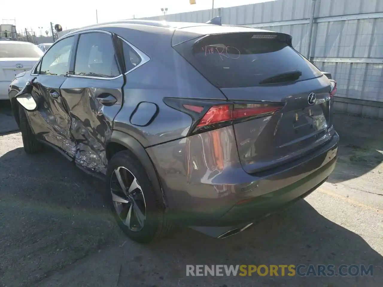 3 Photograph of a damaged car JTJYARBZ1K2152289 LEXUS NX 2019