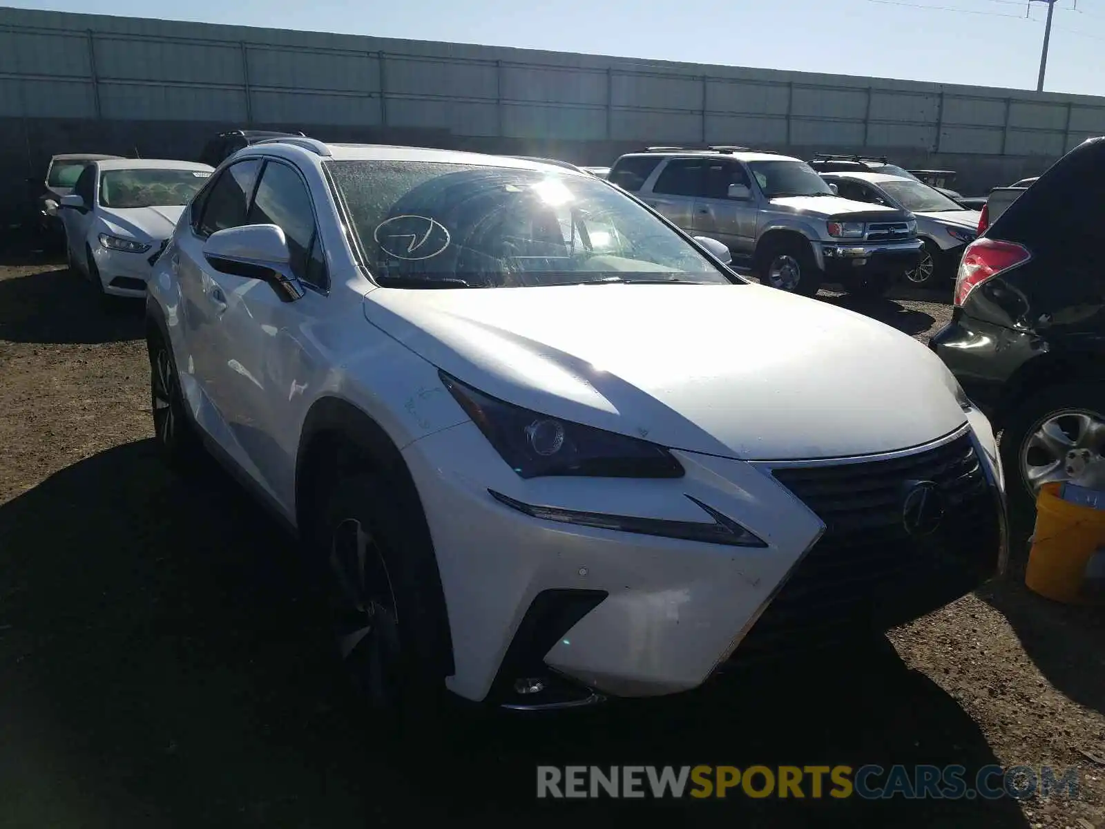 1 Photograph of a damaged car JTJYARBZ2K2122718 LEXUS NX 2019