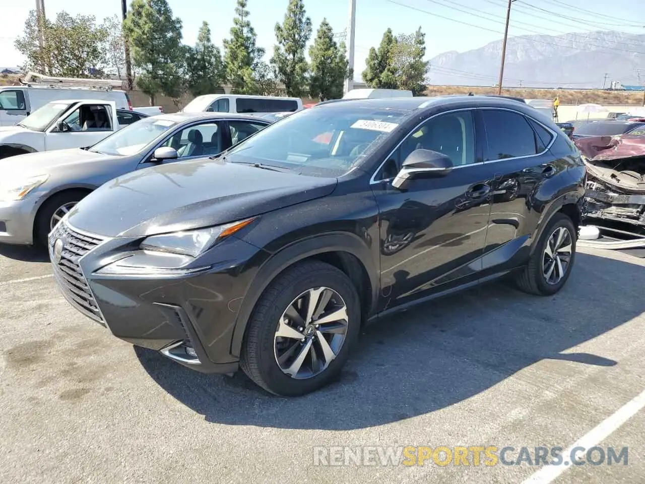 1 Photograph of a damaged car JTJYARBZ2K2122749 LEXUS NX 2019