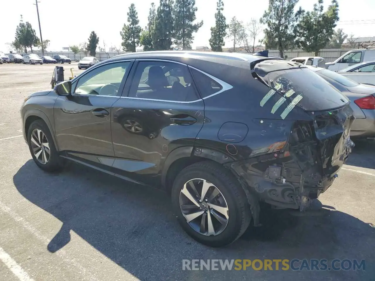 2 Photograph of a damaged car JTJYARBZ2K2122749 LEXUS NX 2019