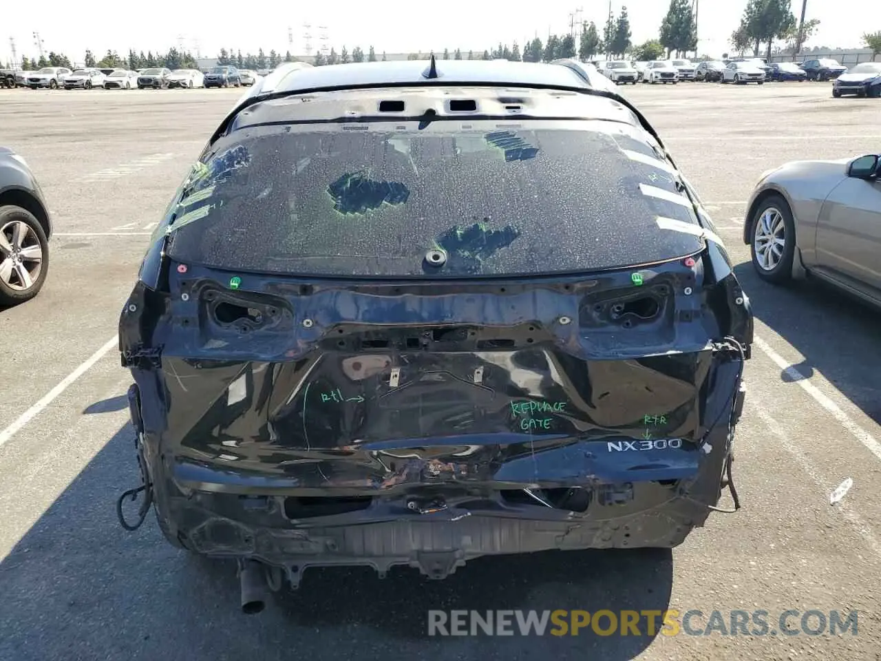 6 Photograph of a damaged car JTJYARBZ2K2122749 LEXUS NX 2019