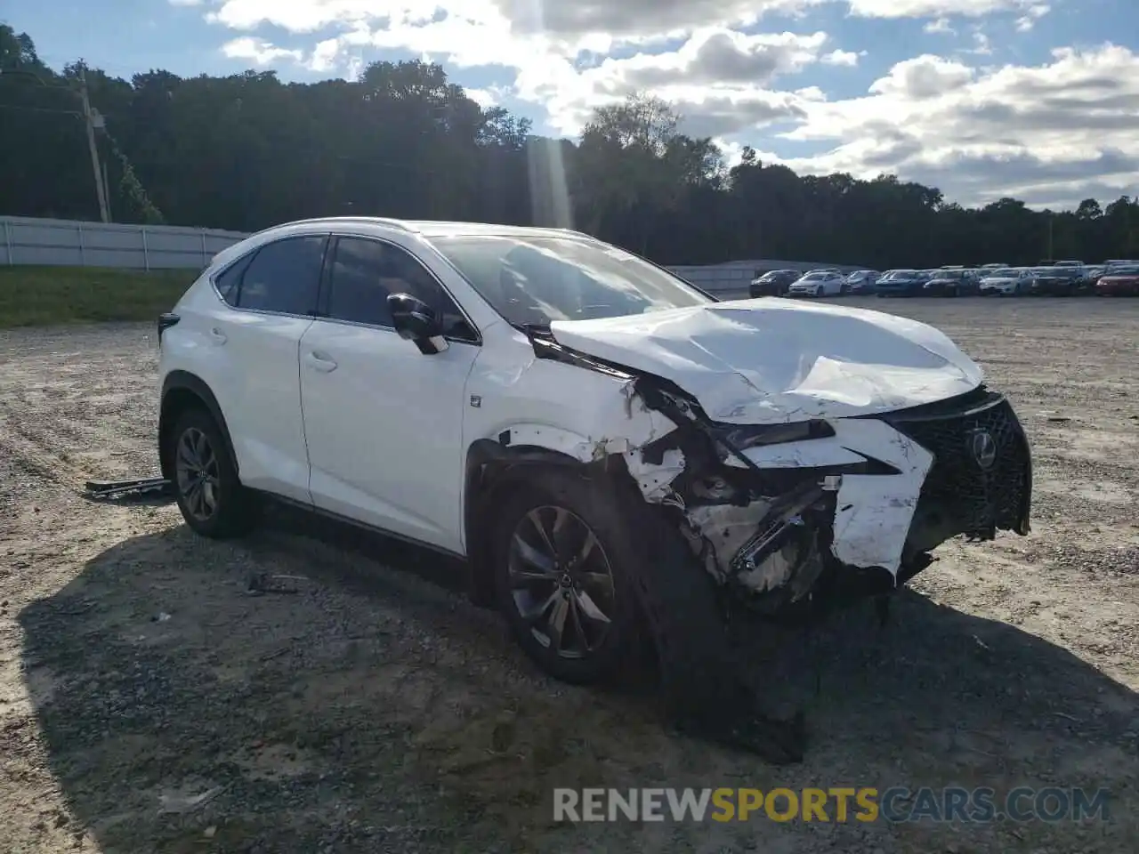 1 Photograph of a damaged car JTJYARBZ2K2132391 LEXUS NX 2019