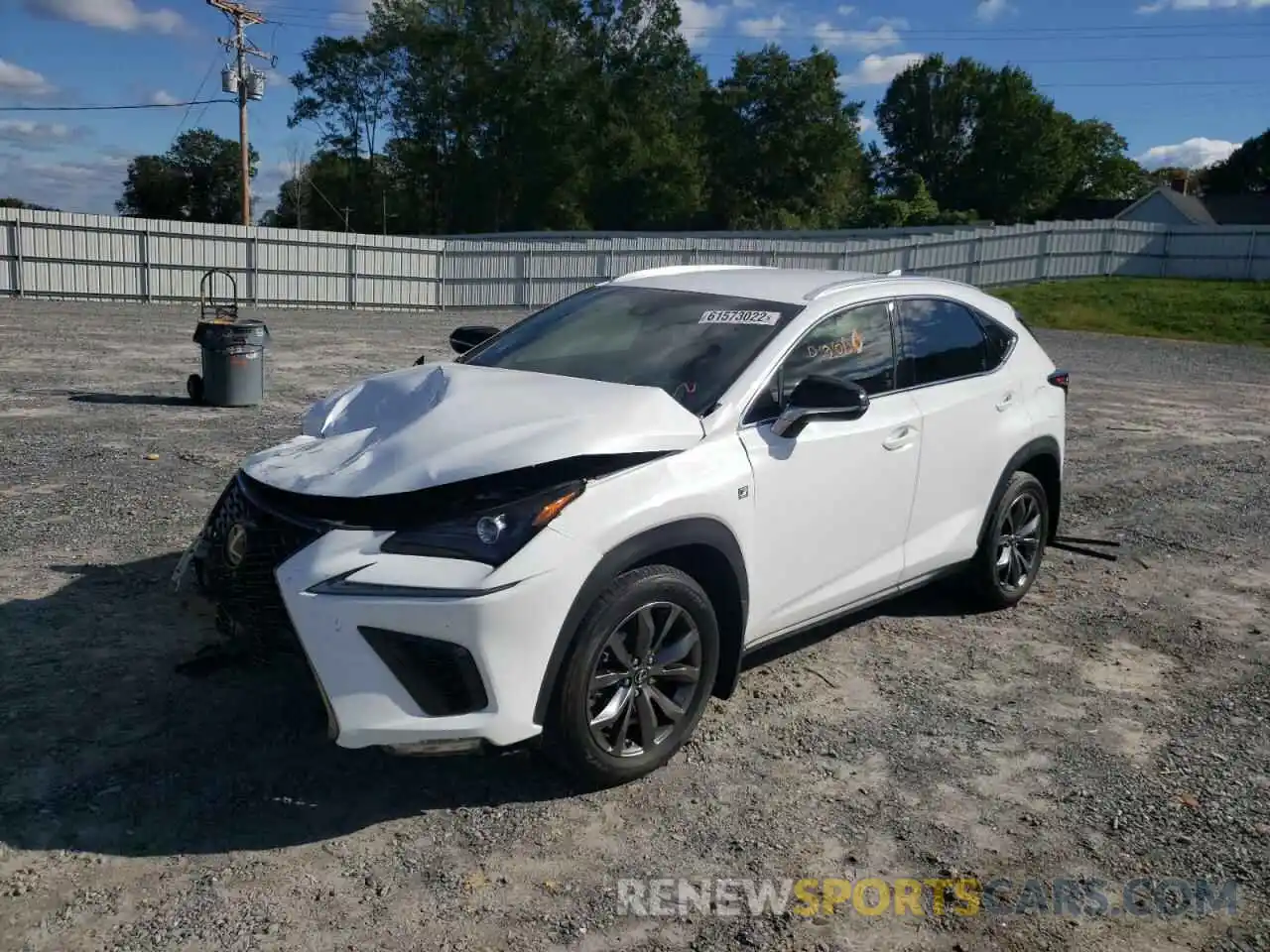 2 Photograph of a damaged car JTJYARBZ2K2132391 LEXUS NX 2019