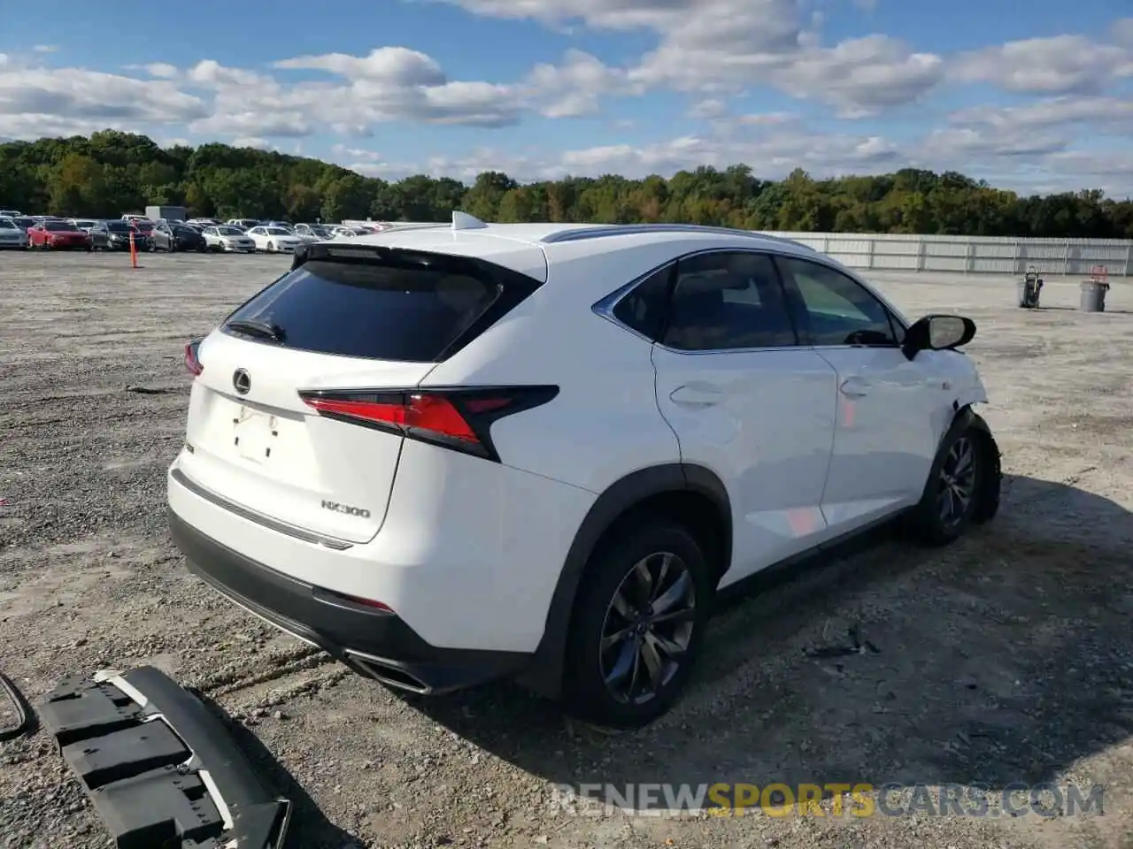 4 Photograph of a damaged car JTJYARBZ2K2132391 LEXUS NX 2019