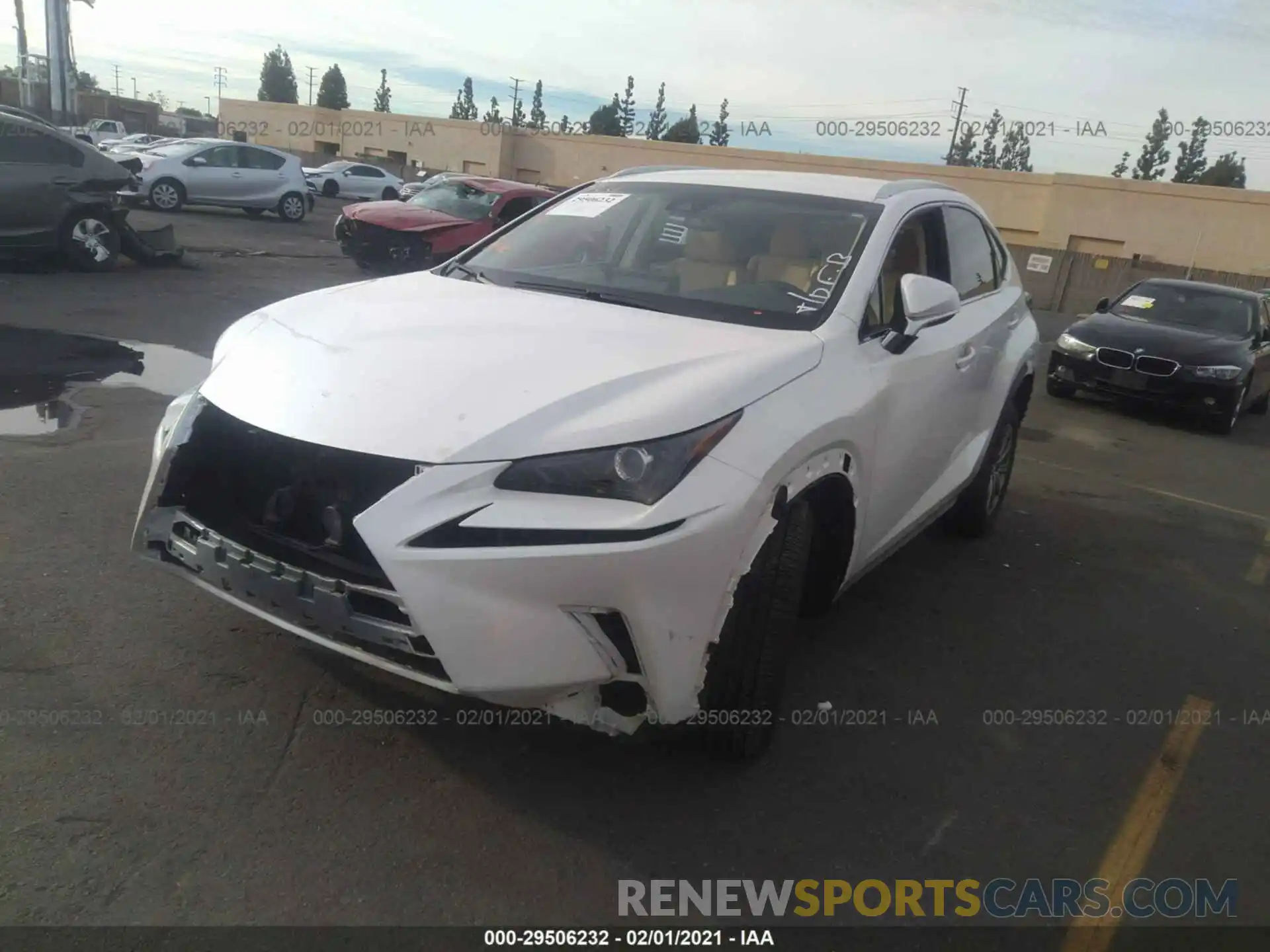 2 Photograph of a damaged car JTJYARBZ2K2132987 LEXUS NX 2019