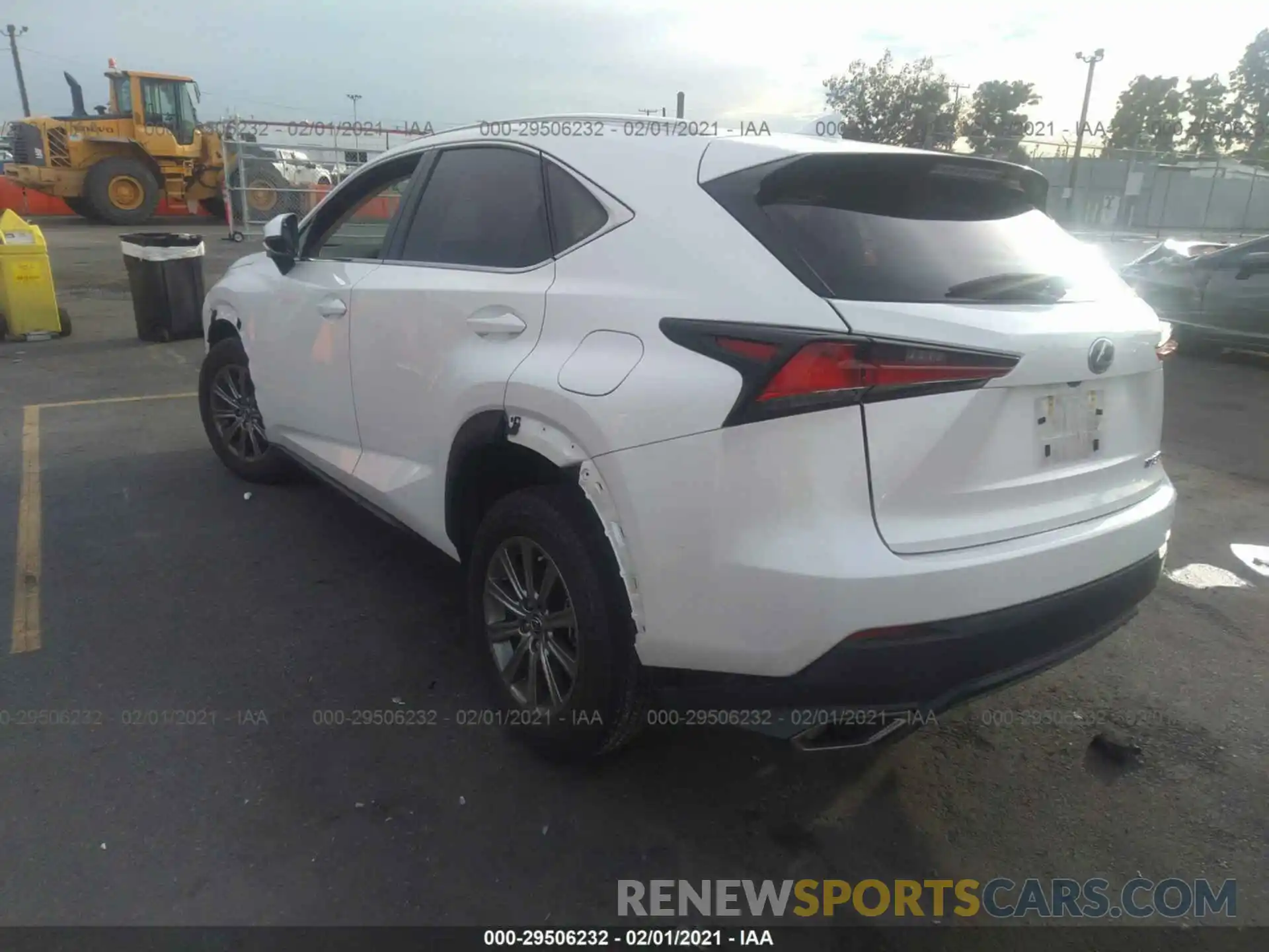 3 Photograph of a damaged car JTJYARBZ2K2132987 LEXUS NX 2019