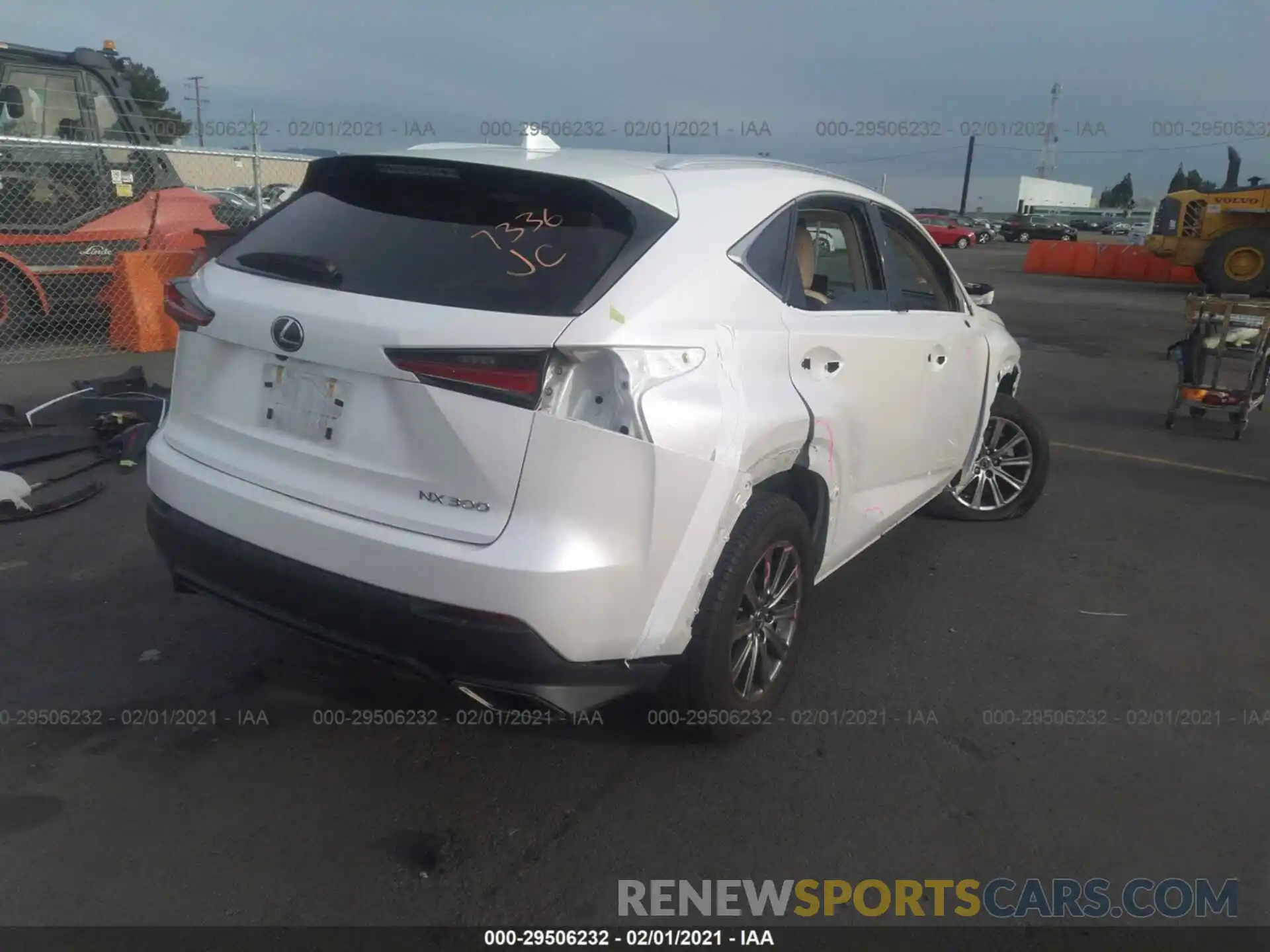 4 Photograph of a damaged car JTJYARBZ2K2132987 LEXUS NX 2019