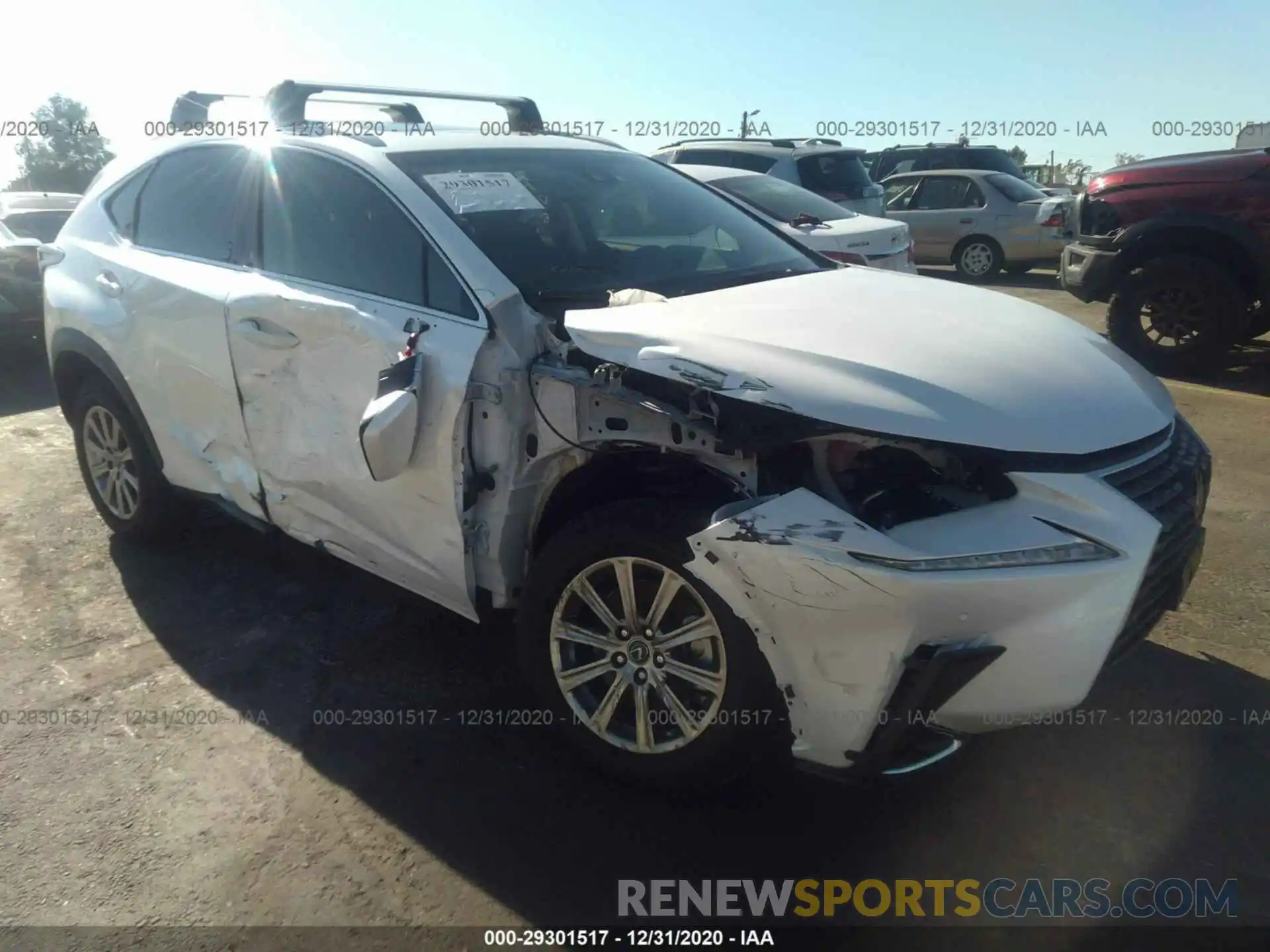 1 Photograph of a damaged car JTJYARBZ2K2144279 LEXUS NX 2019