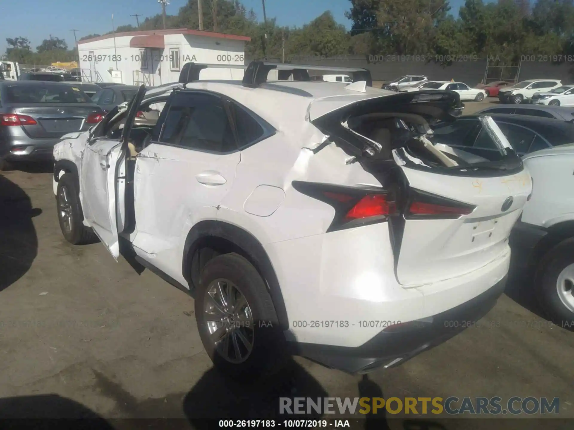 3 Photograph of a damaged car JTJYARBZ2K2150440 LEXUS NX 2019