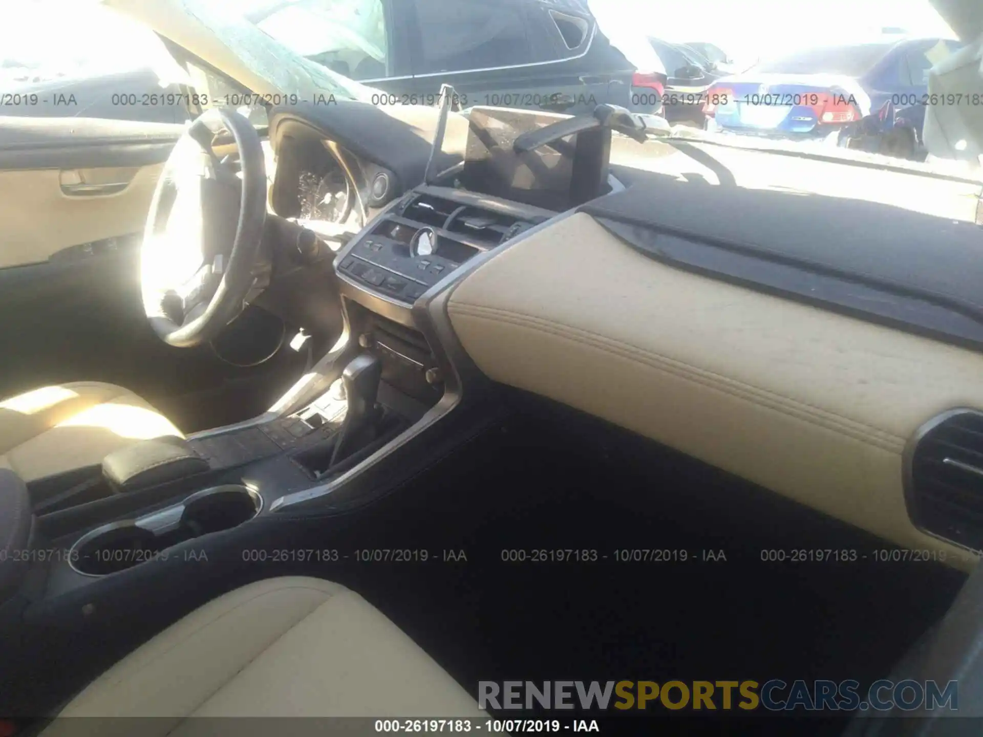 5 Photograph of a damaged car JTJYARBZ2K2150440 LEXUS NX 2019