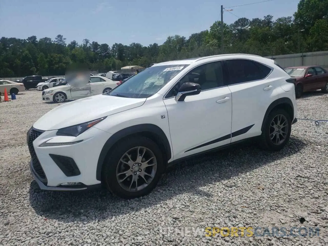 1 Photograph of a damaged car JTJYARBZ2K2150972 LEXUS NX 2019