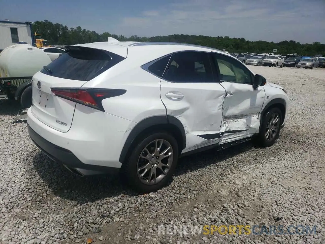 3 Photograph of a damaged car JTJYARBZ2K2150972 LEXUS NX 2019