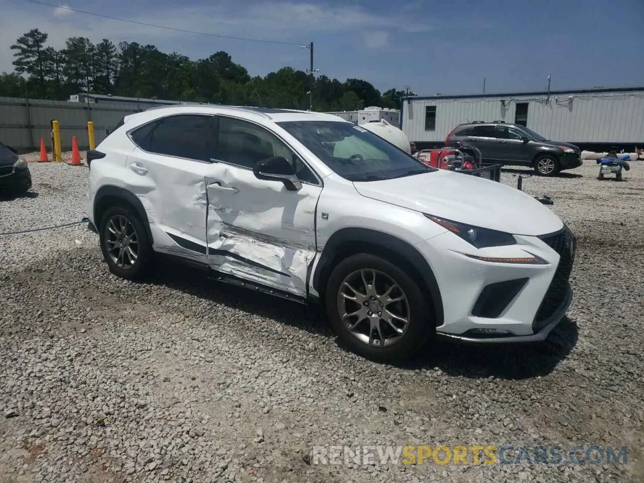 4 Photograph of a damaged car JTJYARBZ2K2150972 LEXUS NX 2019