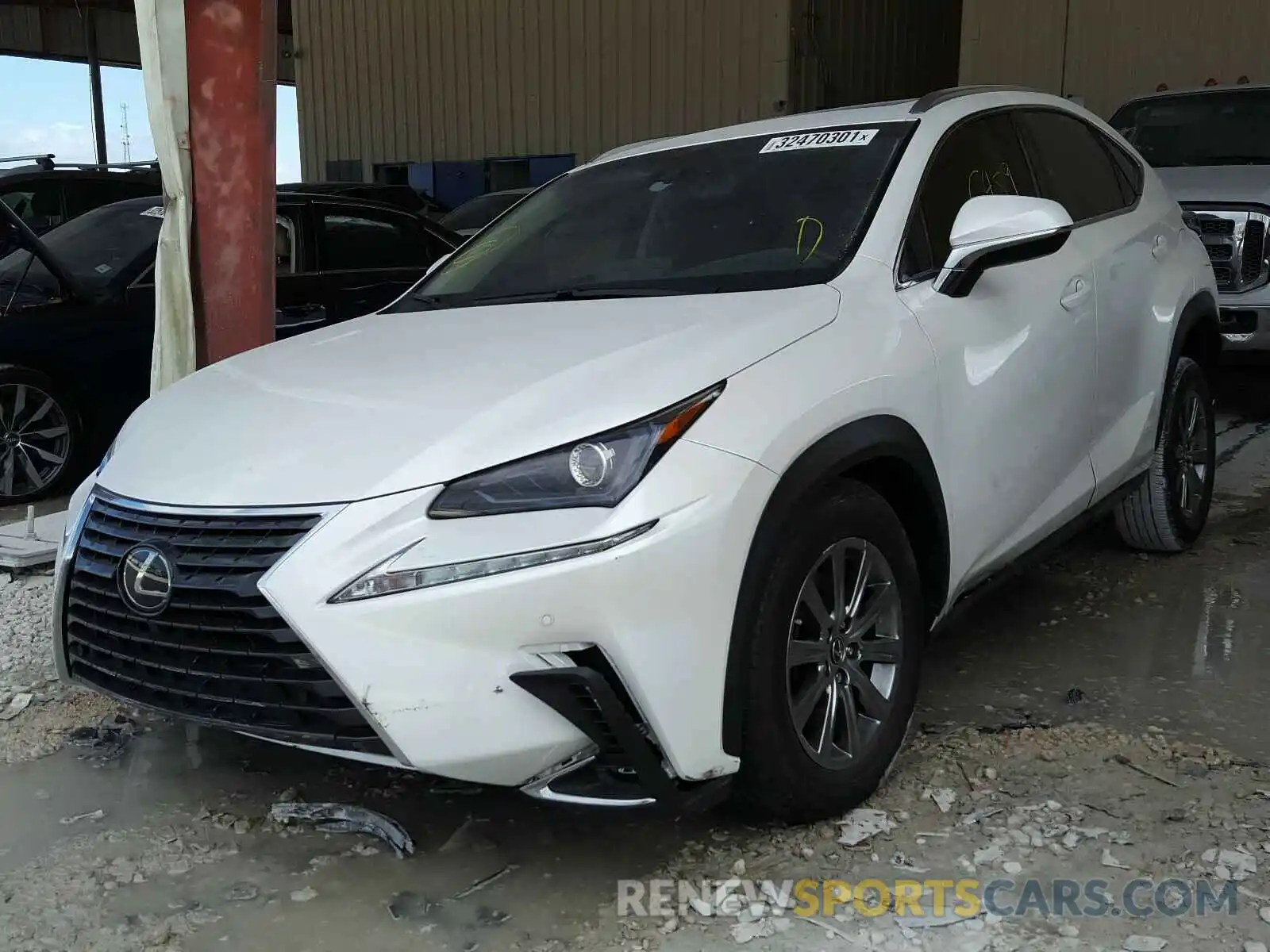 2 Photograph of a damaged car JTJYARBZ2K2157307 LEXUS NX 2019