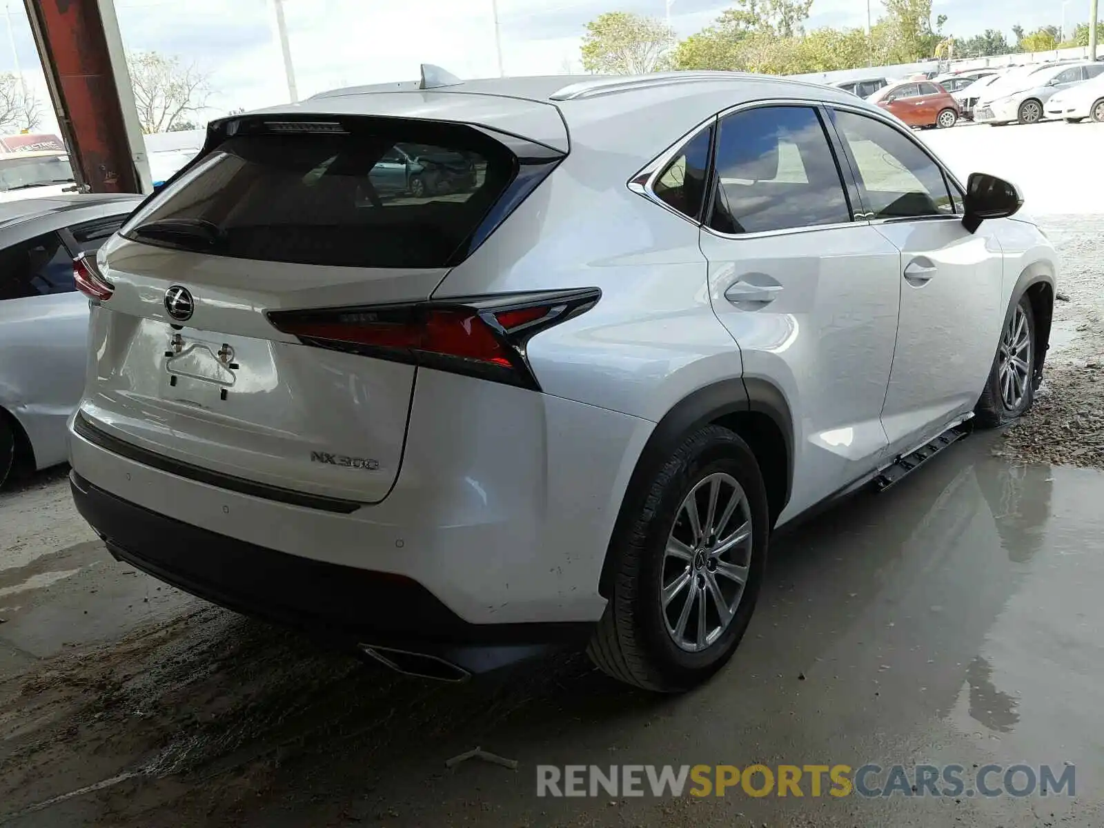 4 Photograph of a damaged car JTJYARBZ2K2157307 LEXUS NX 2019