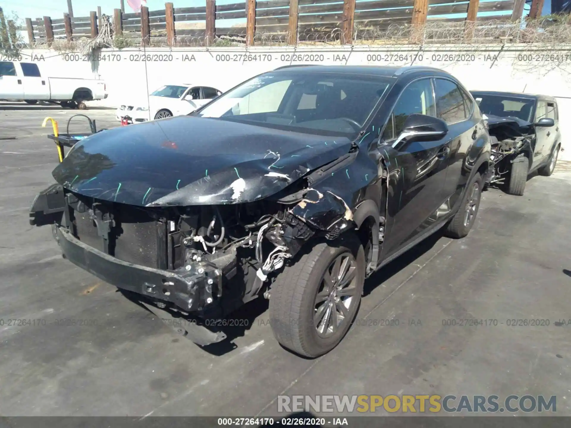 2 Photograph of a damaged car JTJYARBZ3K2120170 LEXUS NX 2019