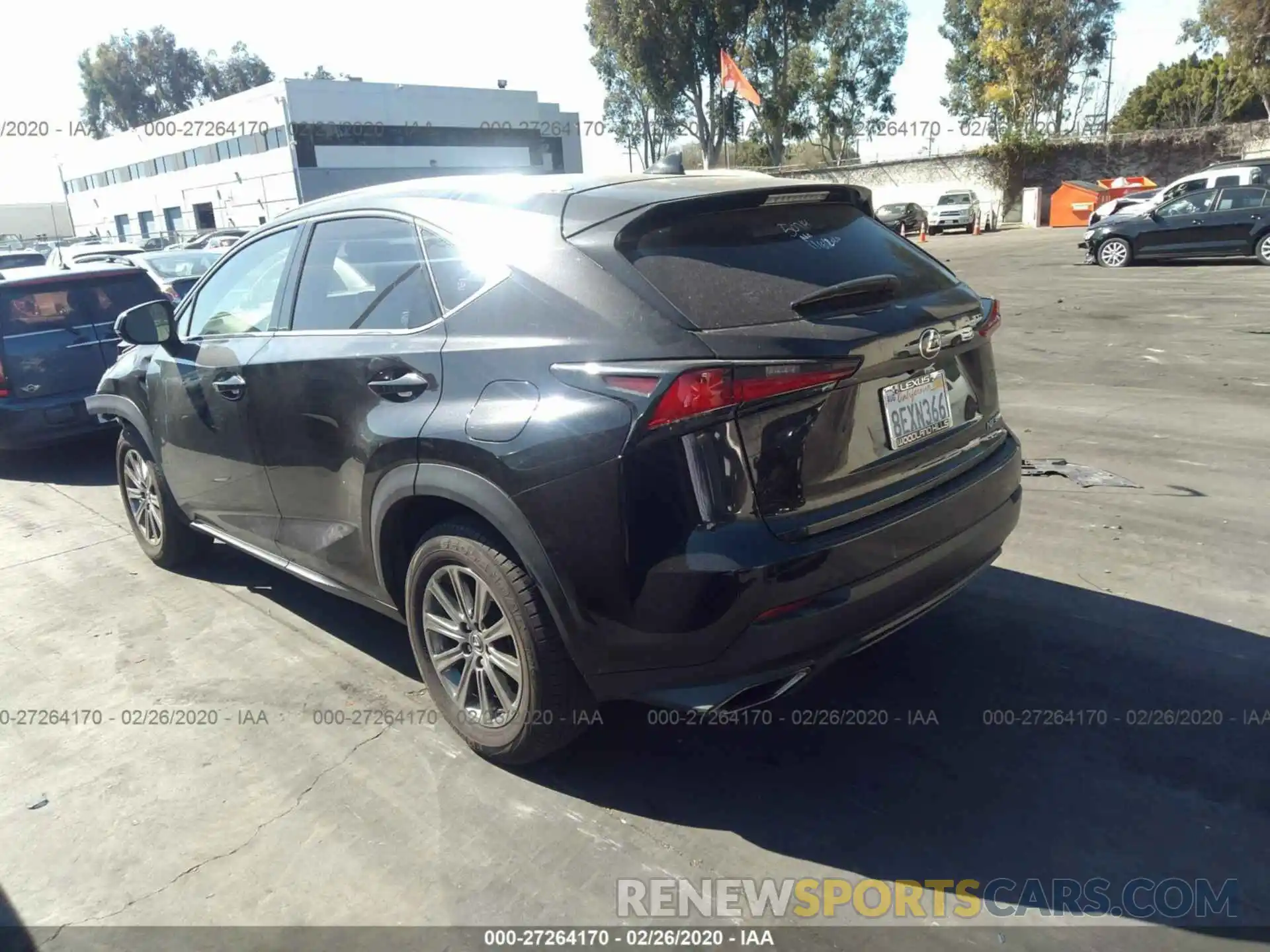 3 Photograph of a damaged car JTJYARBZ3K2120170 LEXUS NX 2019