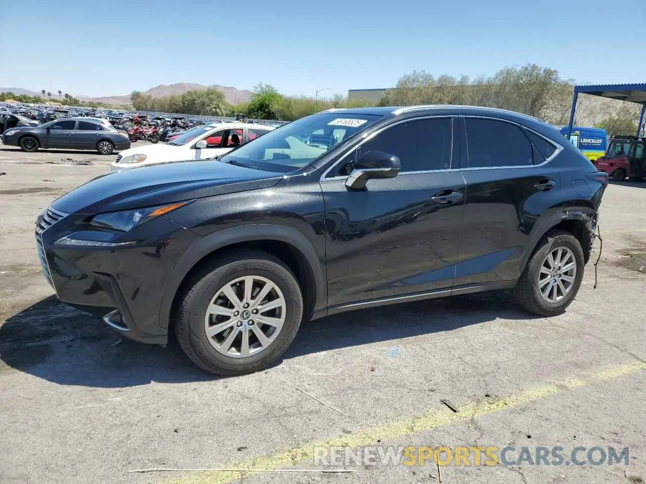 1 Photograph of a damaged car JTJYARBZ3K2122257 LEXUS NX 2019